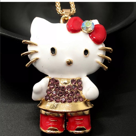 BETSEY JOHNSON HELLO KITTY NECKLACE - Picture 4 of 4